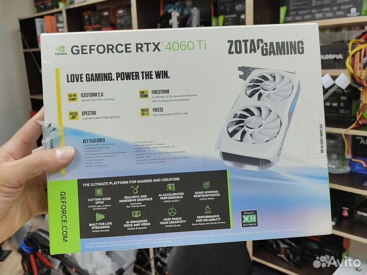 RTX 4060 Ti 8 Gb Гарантия