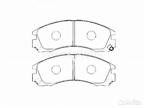 Колодки тормозные