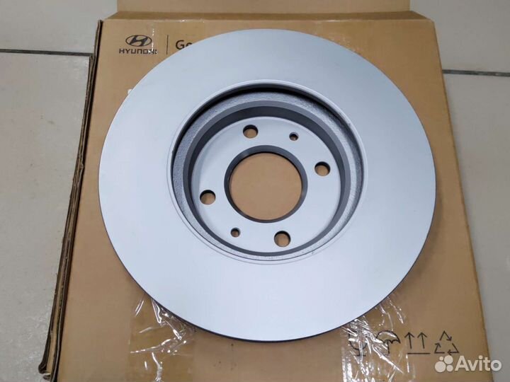 Диск тормозной передний hyundai solaris