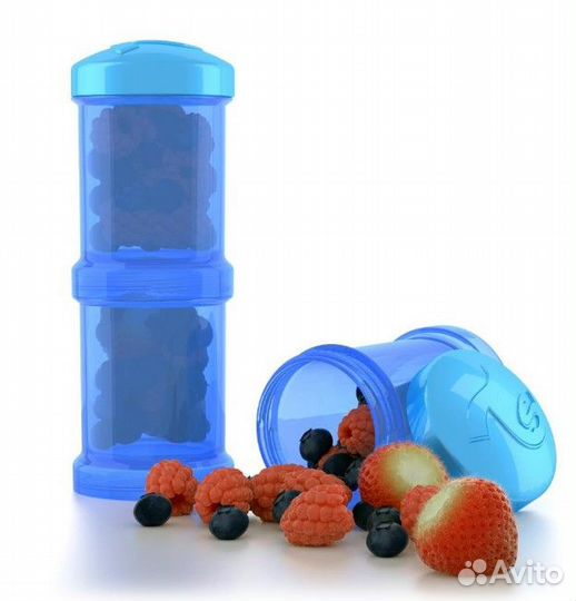 Контейнер для сухой смеси Twistshake в наборе из 2