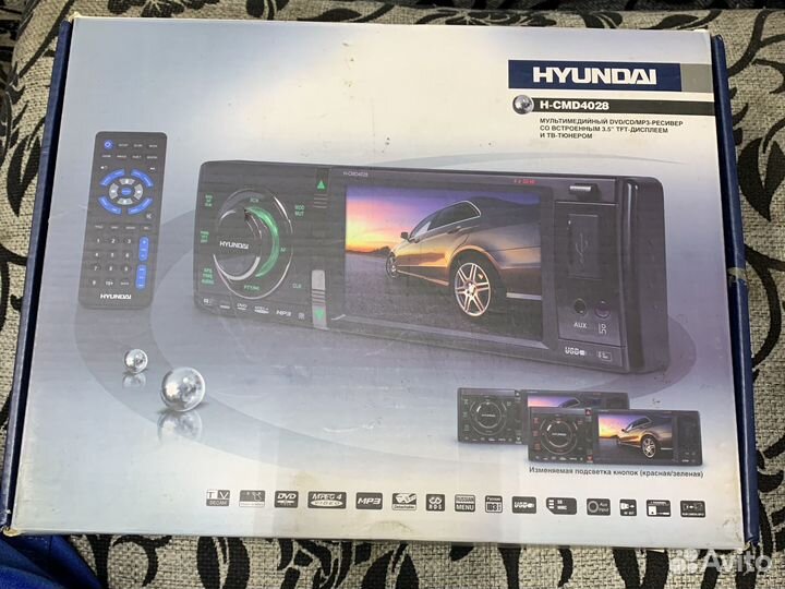 Магнитола новая