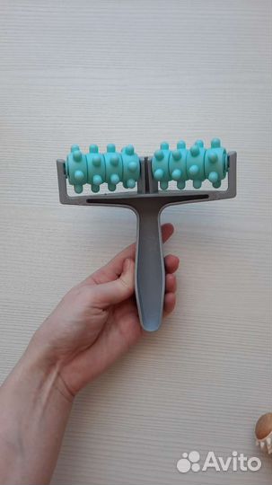 Щетка для сухого массажа, массажер антицеллюлитный