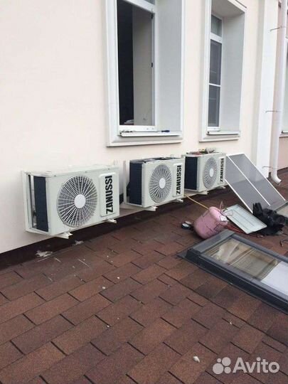 Монтаж систем кондиционирования и вентиляции