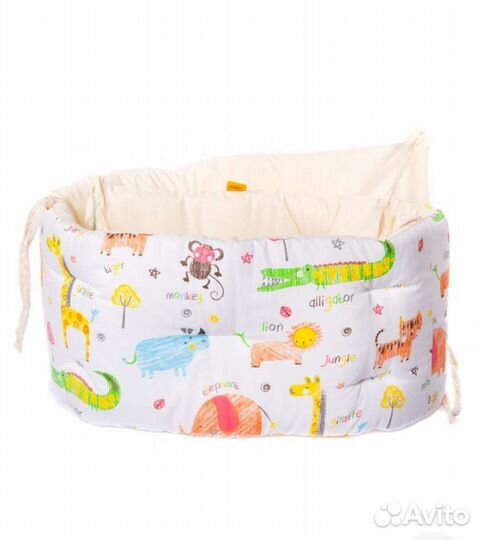 Бортики в детскую кроватку 180*25 (2шт) HoneyMammy