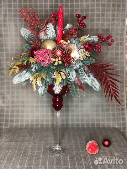 Новогодний подсвечник 