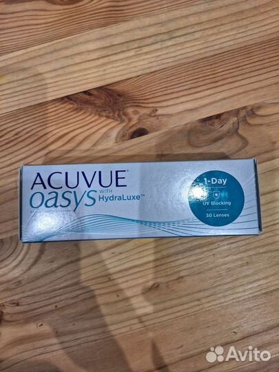 Однодневные линзы Aquvue oasys
