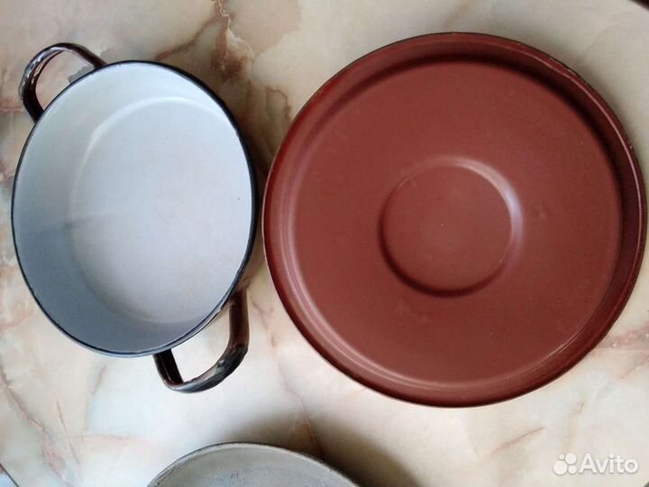 Эмалированная посуда СССР