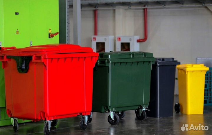 Пластиковый контейнер 1100л