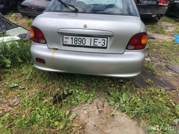 Бампер задний Hyundai Accent