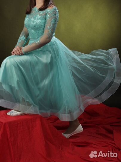 Платье нарядное на девочку 11-12-13 лет рост 152-1
