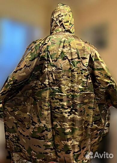 Пончо тактическое тент