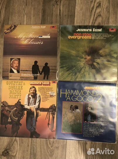 James Last lp пластинки UK