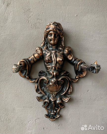 Декор настенный кандилябр винтаж