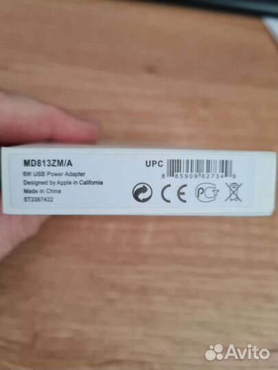 Apple Блок питания 5w usb original