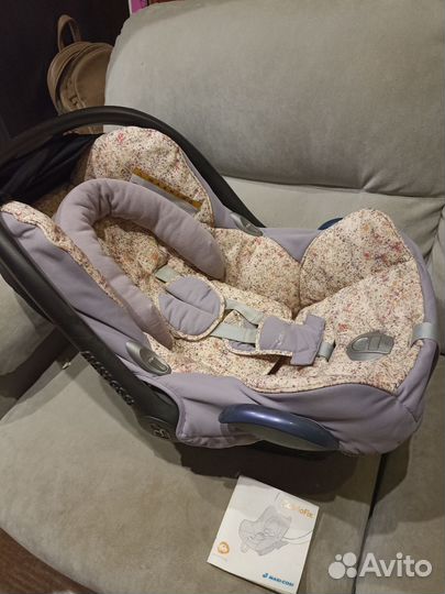 Детское кресло с 0-12 месяцев. До 13 кг maxi cosi