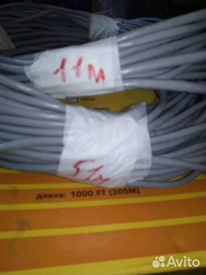 Кабель для интернета, витая пара