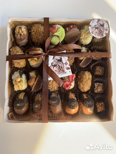 Финики израиль ручной работы с фундуком