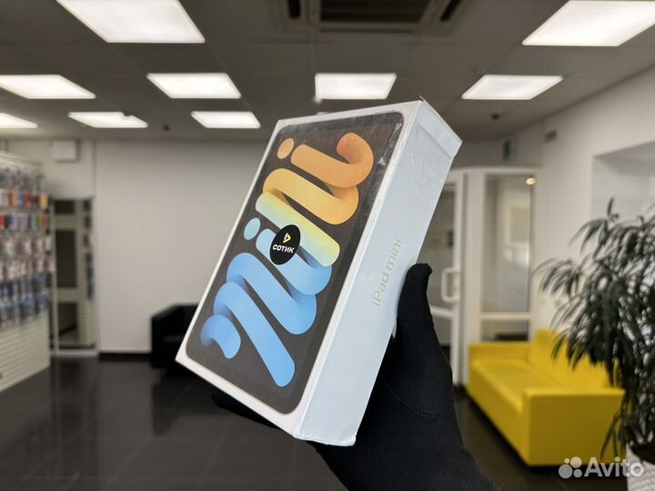 Новый iPad mini 6 (2021) 64GB Wi-Fi Starlight