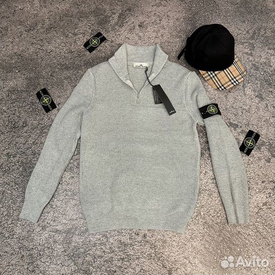 Джемпер Stone Island полузамок