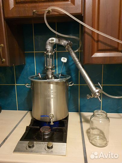 Самогонный аппарат (дистиллятор + ректификатор)