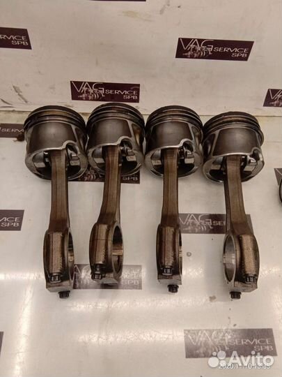 Поршни,шатуны VW VAG 2.0 TDI BKP BKD passat B6