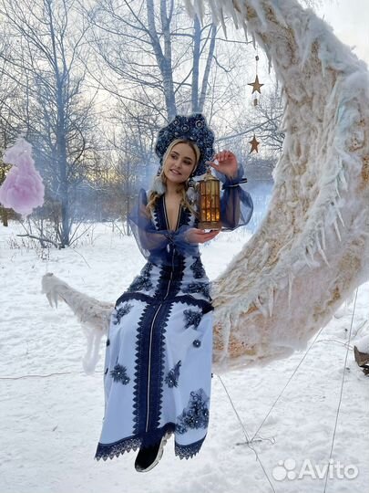 Русский сарафан фэшн