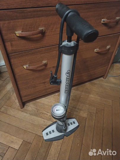 Велосипедный насос cyclotech с манометром