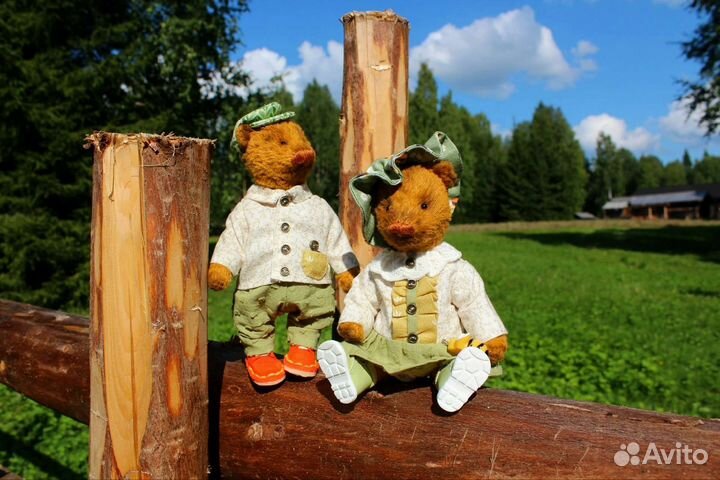 Мишка тедди ручная работа