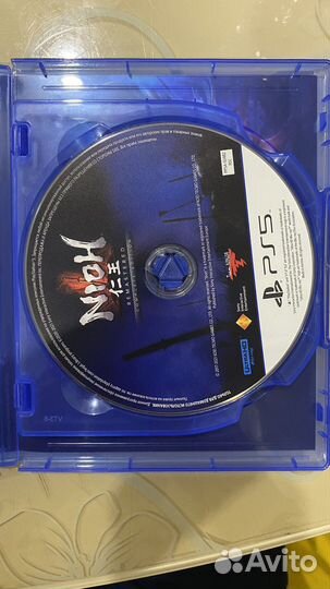 Диск для PS5 Nioh две части в одной коробке