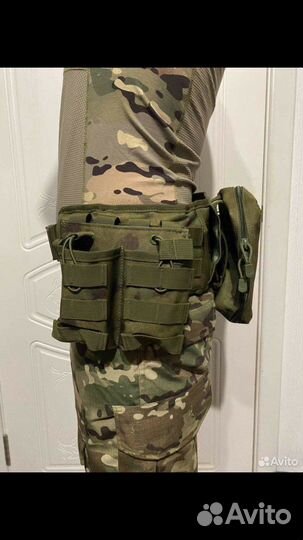 Поясная разгрузка тактический мох и мультикам