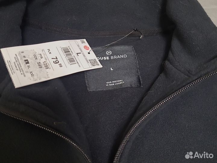 Толстовка мужская флис новая,House, l