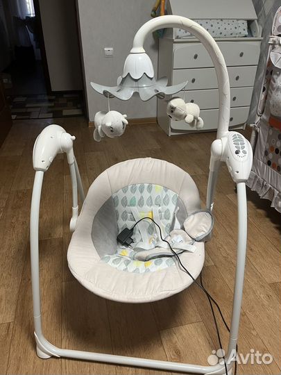 Детские электронные качели