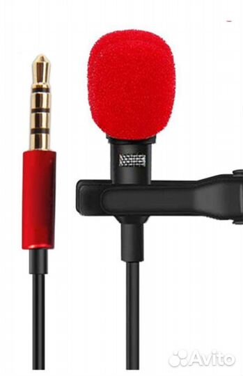 Микрофон петличка, для смартфонов