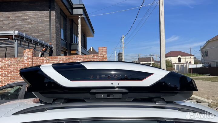 Багажник бокс автобокс на крышу Шкода Октавия