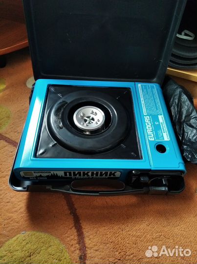 Плитка газовая туристическая в кейсе