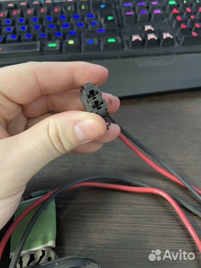 Резистор вентилятора renault 7701068978