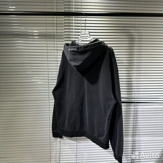 Зип худи grailz project washed black zygon