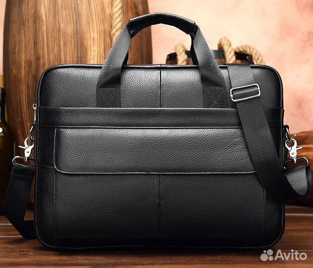 Мужская сумка Порте натуральная кожа новая