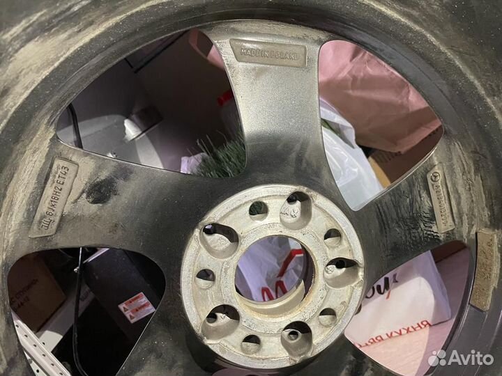 Резина зимния с литыми дисками