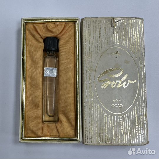 Флакон, Духи Соло Дзинтарс Рига СССР (сзр)