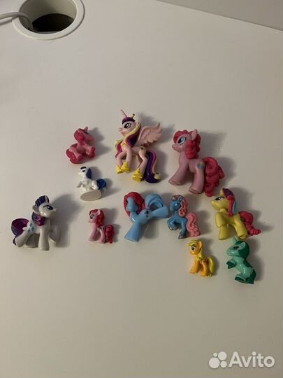 Поезд и лошадки my little pony и filly