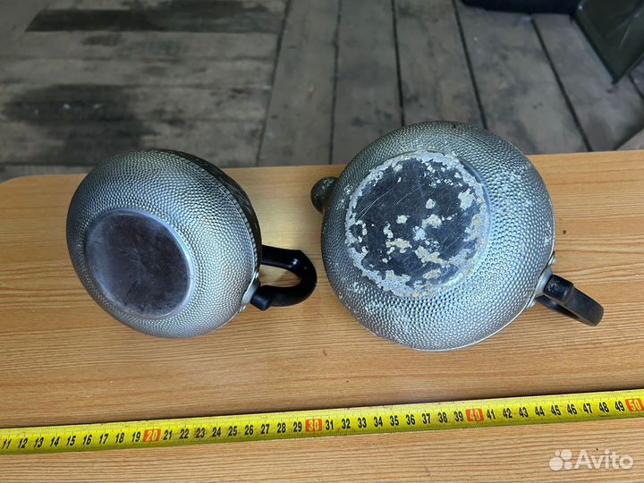 Чайники мельхиор СССР