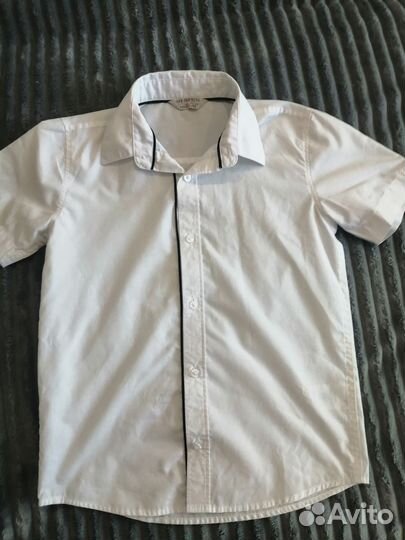 Рубашка школьная 140см