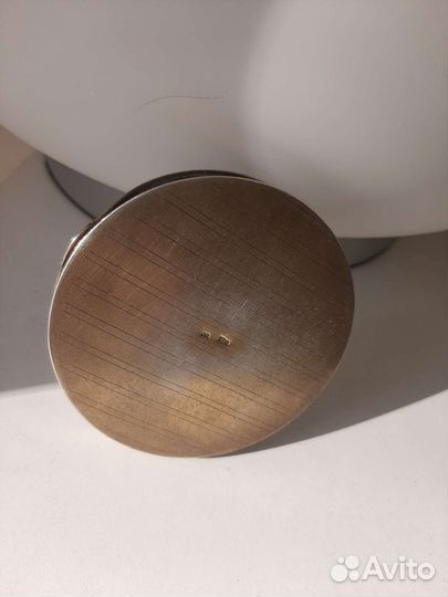 Пудреница ссср, серебро