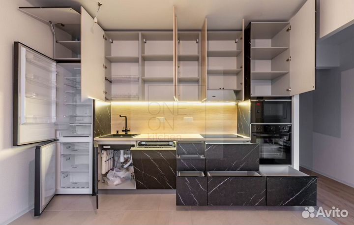 Кухонный гарнитур на заказ от фабрики