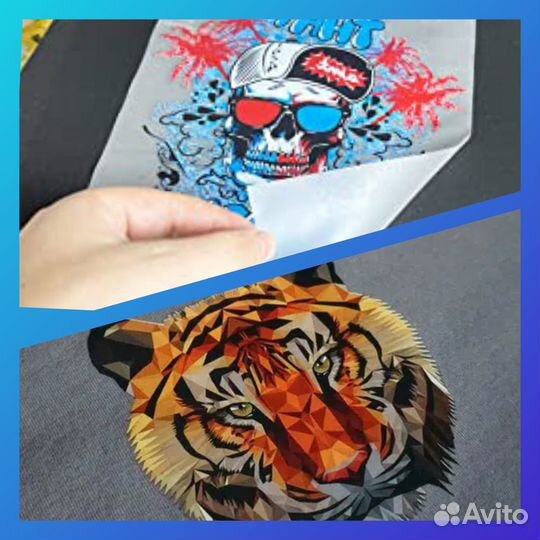 DTF-принты на одежду / Термотрансфер