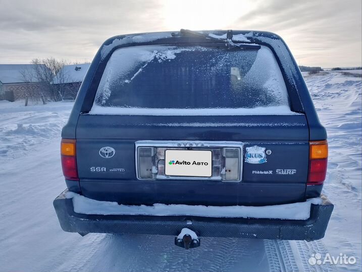 Toyota Hilux Surf 2.4 AT, 1991, 295 000 км