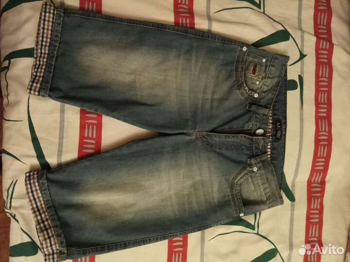 Шорты джинсовые мужские новые,48-50