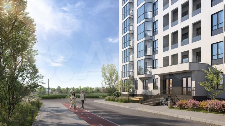 2-к. квартира, 55,1 м², 8/12 эт.