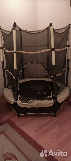 Детский батут с сеткой